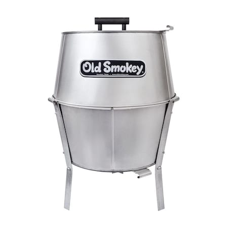 Old Smokey Old Smokey Products 17 in. Charcoal Grill Silver #18